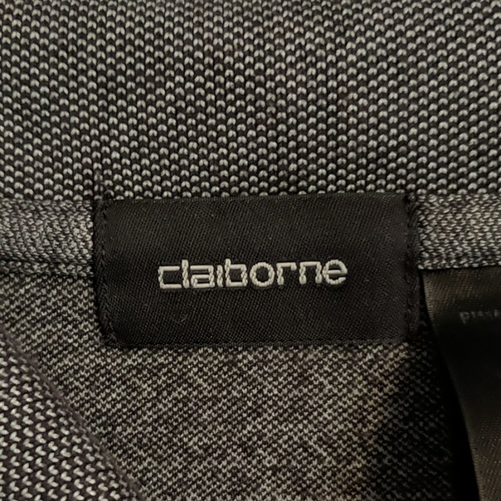 Claiborne charcoal gray dress shirt Sz Xl - Picture 5 of 6